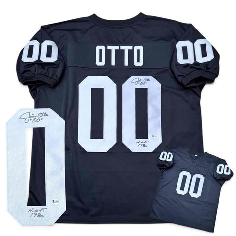 Jim Otto Autographed / Signed Jersey with HOF - Beckett Authenticated