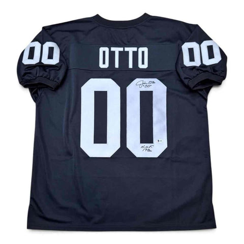 Jim Otto Autographed / Signed Jersey with HOF - Beckett Authenticated