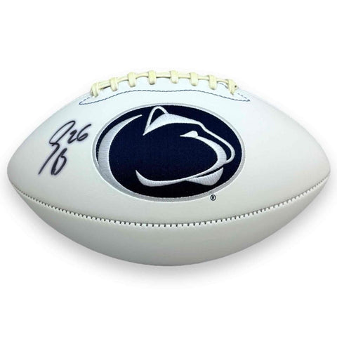 Saquon Barkley Autographed Signed Penn State Logo Football - JSA