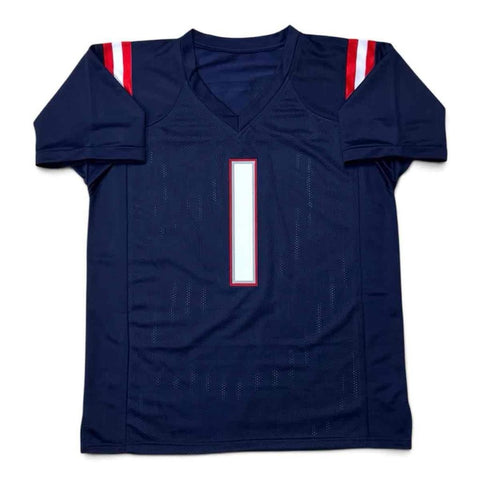 AJ Brown Signed Autographed Navy Jersey Beckett Authenticated BAS