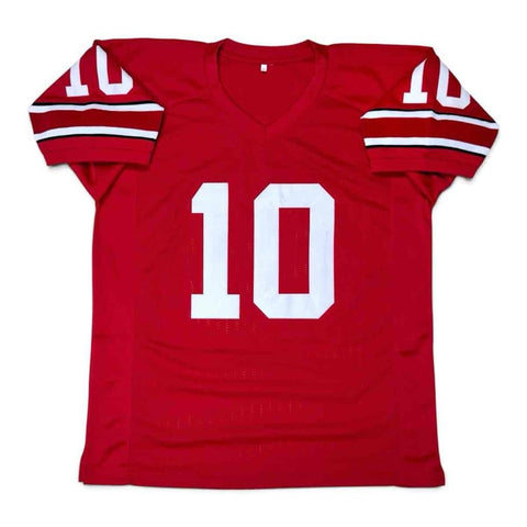 Troy Smith Autographed Signed Jersey with "Heisman 06" Beckett Authenticated BAS