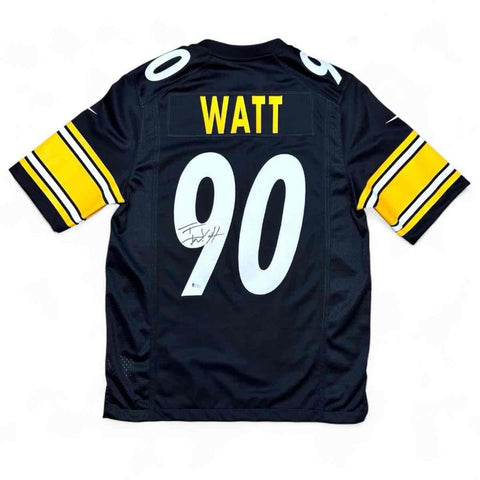 TJ Watt Autographed Signed Pittsburgh Steelers Nike Jersey - Beckett