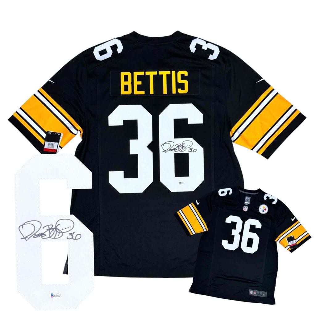 Jerome Bettis Autographed Signed Pittsburgh Steelers Nike Jersey - Beckett