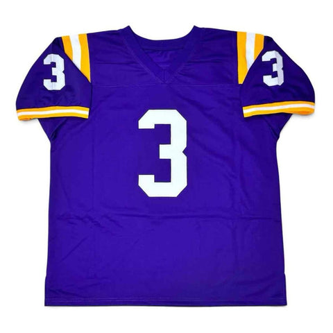 Odell Beckham Jr. Autographed Signed Purple Jersey Beckett Authenticated