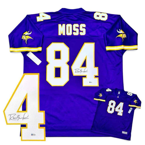 Randy Moss Autographed / Signed Minnesota Vikings Pro Line  Jersey - Beckett