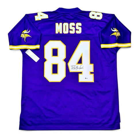Randy Moss Autographed / Signed Minnesota Vikings Pro Line  Jersey - Beckett