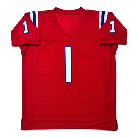 AJ Brown Signed Autographed Red Jersey Beckett Authenticated BAS