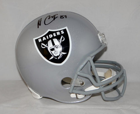 Amari Cooper Signed Full Size Helmet - JSA Witness - Oakland Raiders Autographed