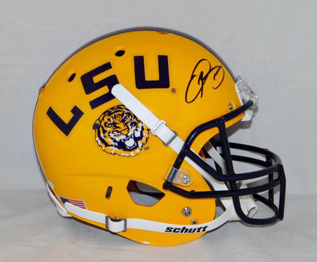 LSU Tigers Odell Beckham Autographed Helmet - JSA Authentic